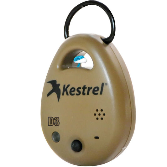 Kestrel DROP D3 – רשם נתוני טמפרטורה, לחות, לחץ וגובה צפיפות