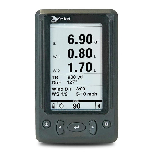 Kestrel HUD – תצוגה עילית לפתרון ירי ממחשבי Kestrel 5 Series