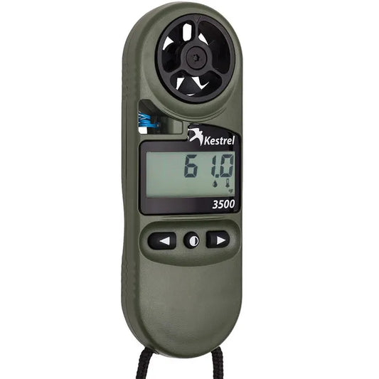 Kestrel 3500NV – מד מזג אוויר כיס עם לחות ותאורת ראיית לילה