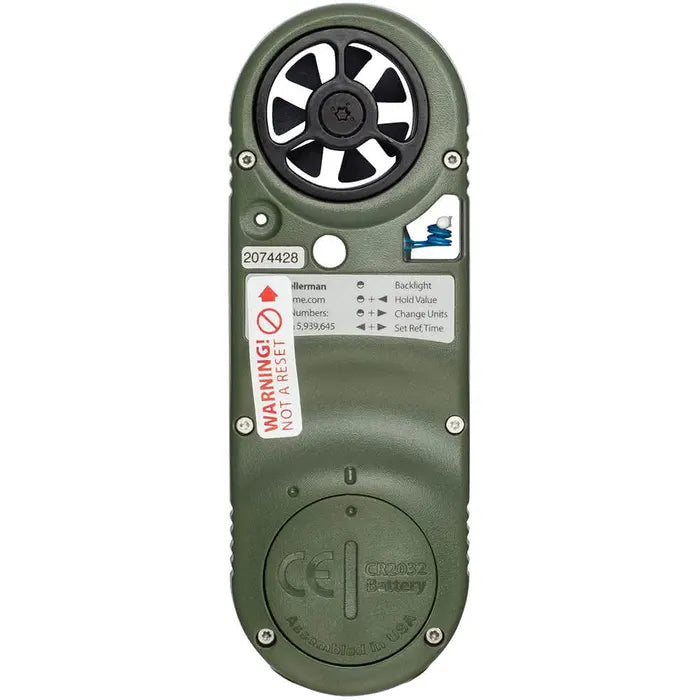 Kestrel 3500NV – מד מזג אוויר כיס עם לחות ותאורת ראיית לילה