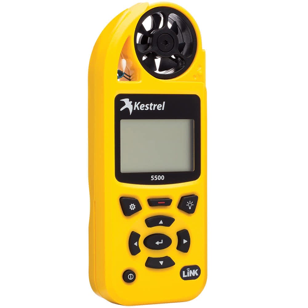 Kestrel 5500 – מד מזג אוויר מקצועי עם LiNK ומתקן כנף מסתובבת
