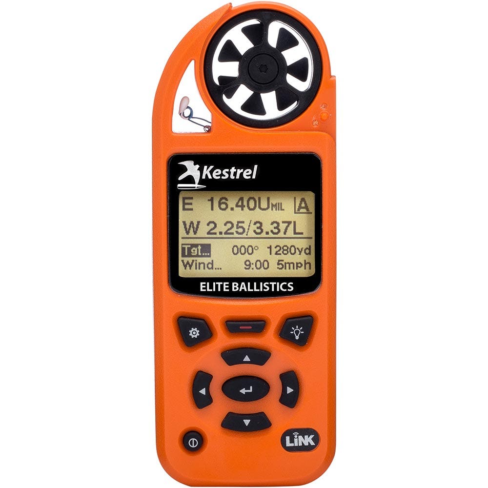Kestrel 5700 Elite – מחשב בליסטי עם Applied Ballistics ו־LiNK – כתום