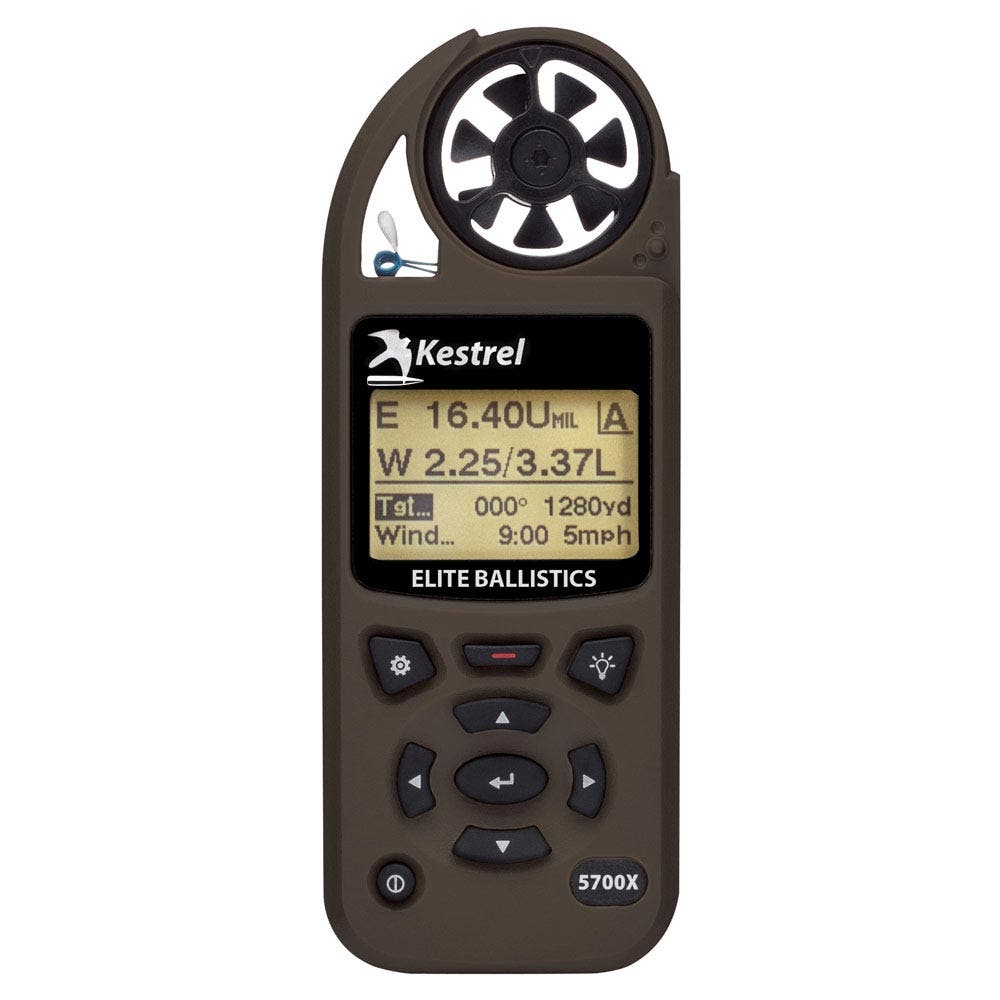 Kestrel 5700X WEZ – מחשב בליסטי עם ניתוח סיכויי פגיעה (WEZ)