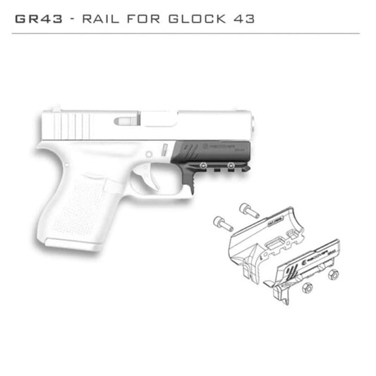 מסילת אמצעים תקנית GR43 גלוק 43/43X
