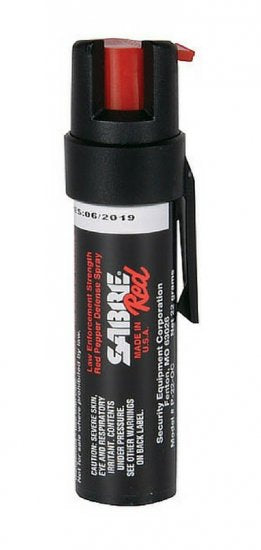 גז פלפל 22 גרם להגנה עצמית Sabre Red