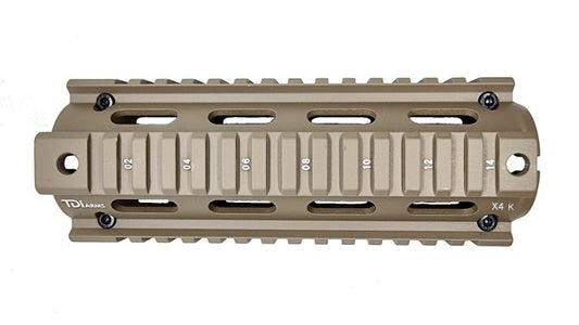 מתפס טרור 4 מסילות X4 לנשקי M16/M4 –צבע מדברי