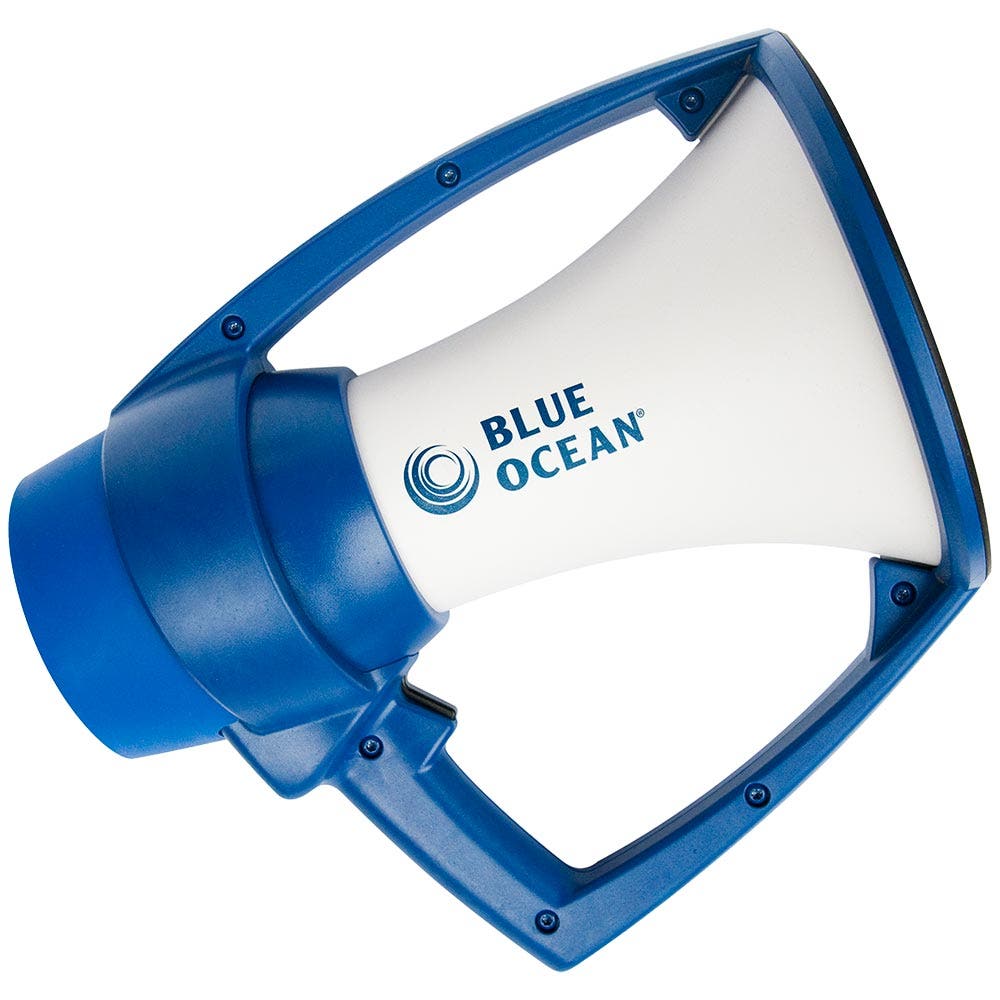 Blue Ocean Rugged Megaphone – מגפון מוקשח – חום־זית (צבאי)