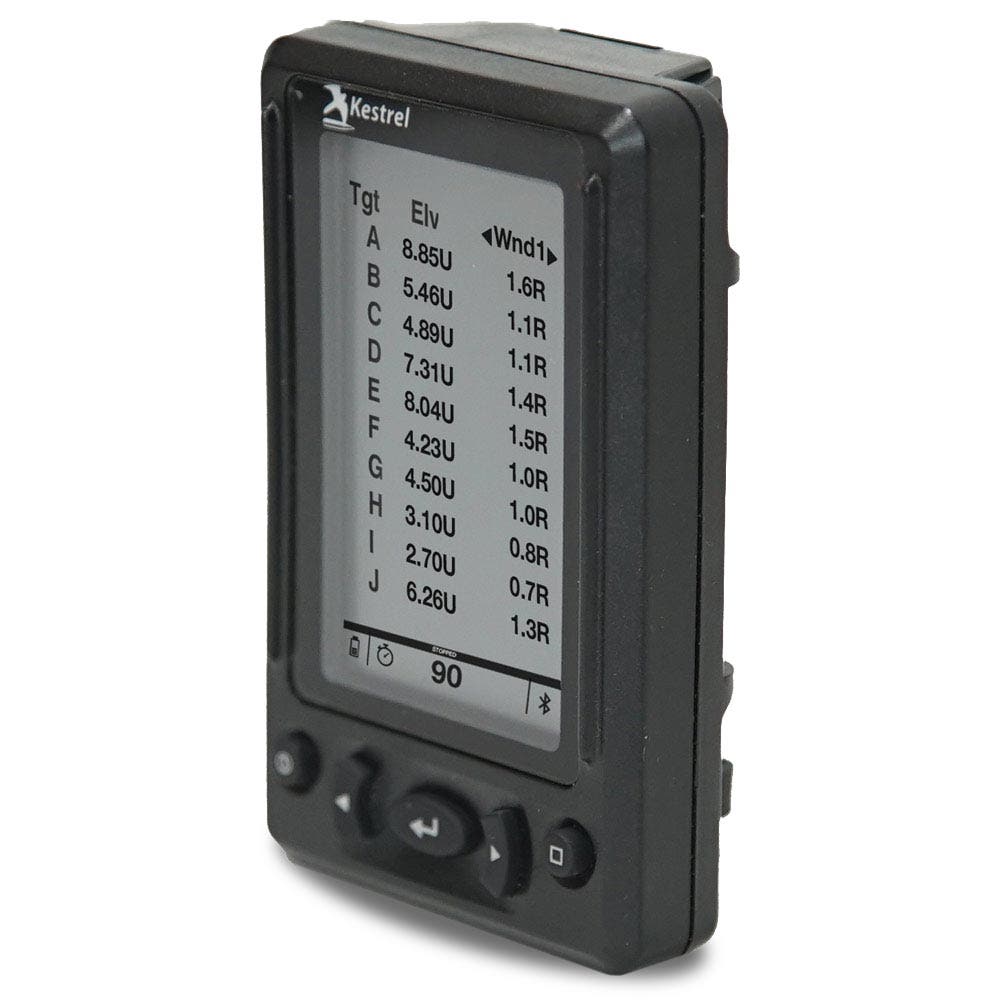 Kestrel HUD – תצוגה עילית לפתרון ירי ממחשבי Kestrel 5 Series