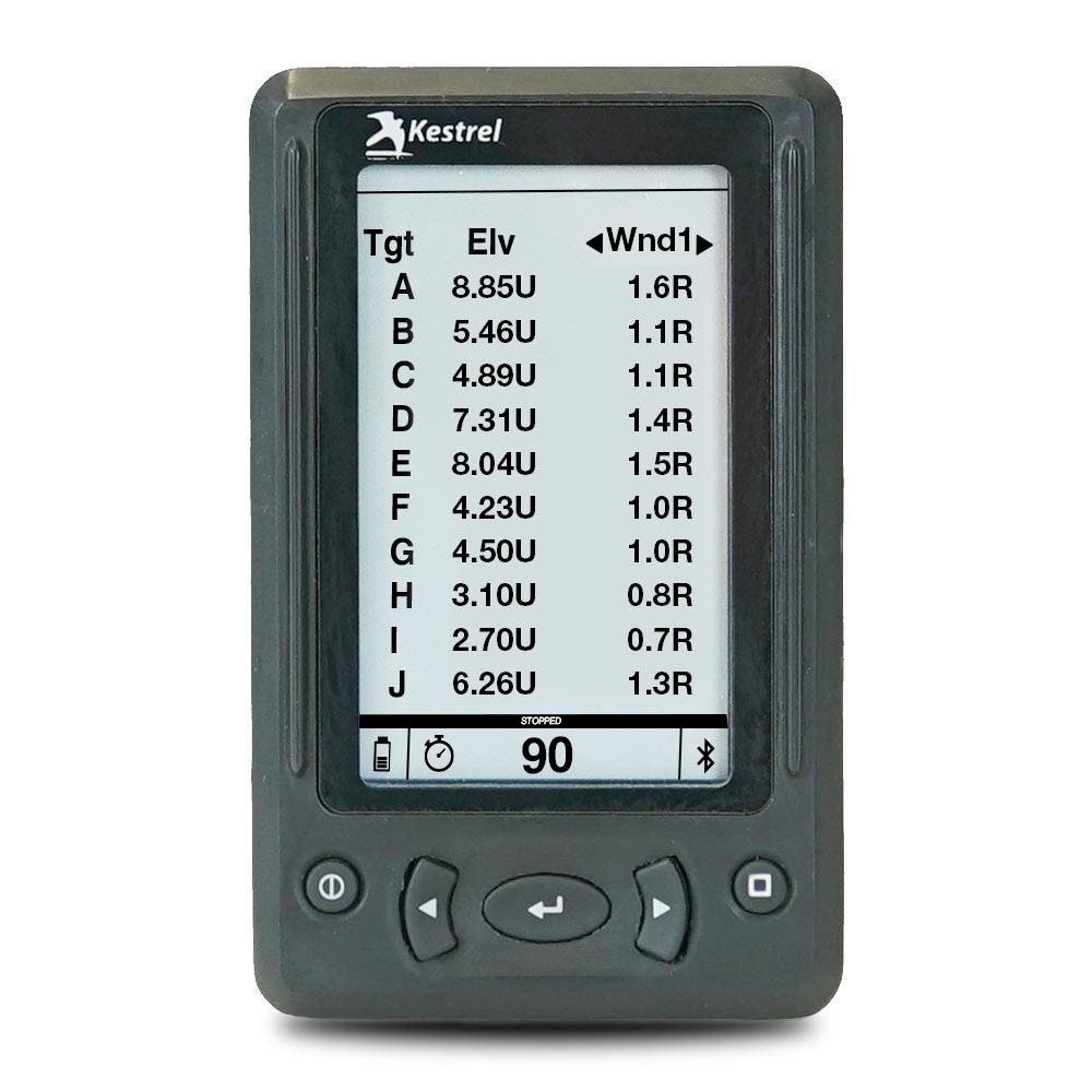 Kestrel HUD – תצוגה עילית לפתרון ירי ממחשבי Kestrel 5 Series