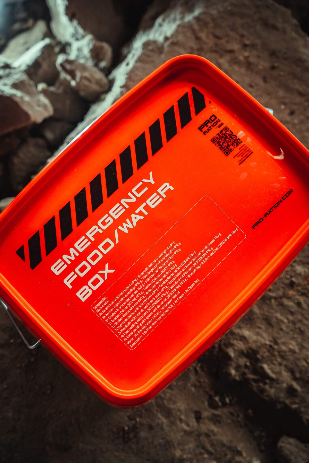 RED BOX – ערכת מזון ומים לשעת חירום | נריה דוד